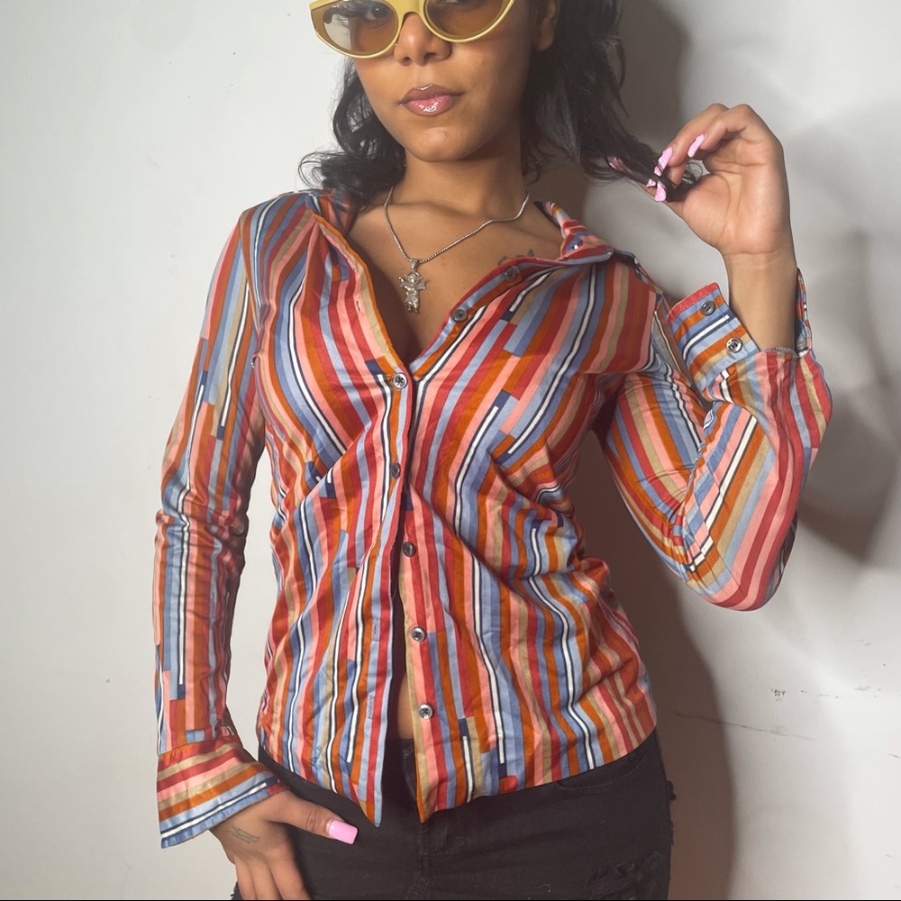 Vintage 70s Button Up